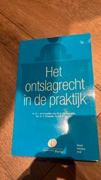 Het ontslagrecht in de praktijk - rechtenstudie, Ophalen of Verzenden, Zo goed als nieuw, HBO