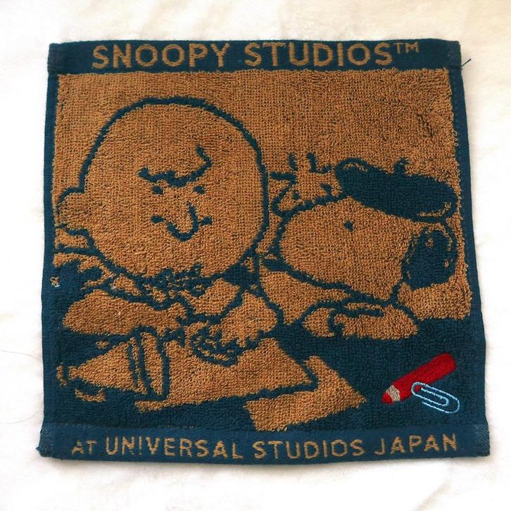 Snoopy Peanuts Comics Handdoekje van Universal Studios Japan, Verzamelen, Stripfiguren, Nieuw, Gebruiksvoorwerp, Snoopy, Verzenden