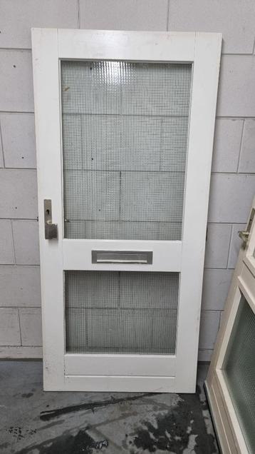 Voordeur deur draadglas buitendeur ( 208 ) beschikbaar voor biedingen