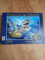 Puzzel van schildpadden, 1000 stukjes, Hobby en Vrije tijd, Gebruikt, Ophalen of Verzenden, 500 t/m 1500 stukjes, Legpuzzel