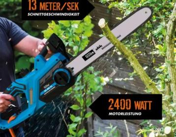 El. kettingzaag 3,6 Pk, zwaard 46 cm met kettingsnelspanner  beschikbaar voor biedingen