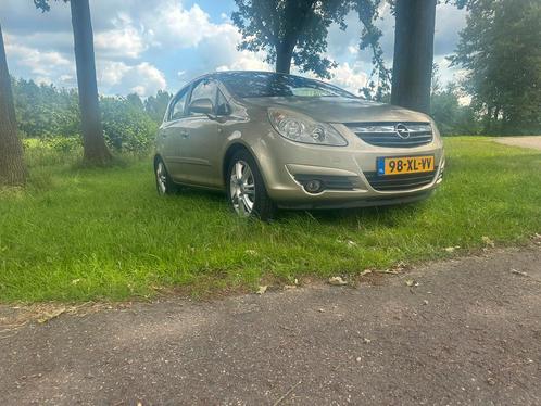 Opel Corsa 1.4 16V 5D 2007 Beige, Auto's, Opel, Particulier, Corsa, Airbags, Airconditioning, Alarm, Centrale vergrendeling, Cruise Control
