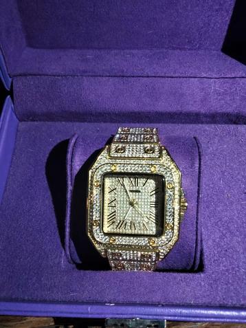 Cartier Santos xl Full diamonds  beschikbaar voor biedingen