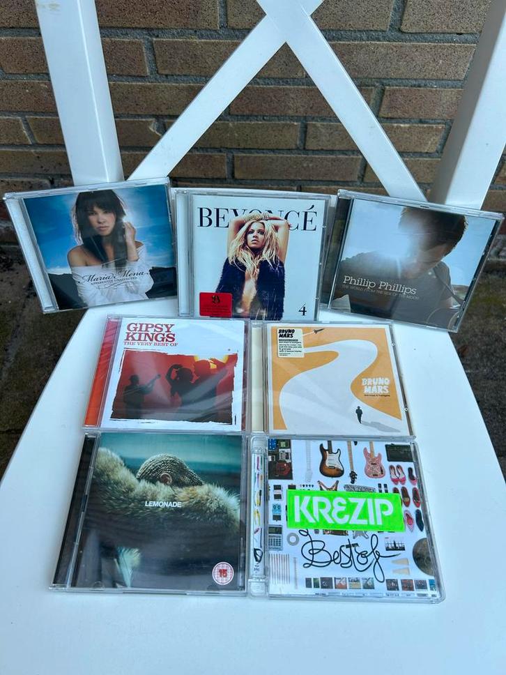 CD Collectie: Beyoncé, Bruno Mars, Krezip & meer!, Cd's en Dvd's, Cd's | Overige Cd's, Zo goed als nieuw, Ophalen of Verzenden