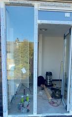 draai kiepdeur-kunststof met kozijn HR++ glas - nieuw 2100 e, Doe-het-zelf en Verbouw, Deuren en Horren, 215 cm of meer, 120 cm of meer