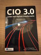 CIO 3.0: Leiden met digitale transformatie - 2e druk, Boeken, Informatica en Computer, Ophalen of Verzenden, Zo goed als nieuw