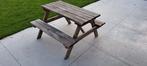 Kinderpicknicktafel, Tuin en Terras, Ophalen, Rechthoekig, Hout, Kinderpicknicktafel