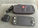 Nintendo switch lite, Ophalen of Verzenden, Grijs, Gebruikt, Met beschermhoes of tas