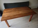 Gratis Kersenhouten tafel, Huis en Inrichting, Tafels | Salontafels, Ophalen, Gebruikt, 50 tot 100 cm, Rechthoekig
