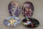 4x wandbord devotionalia Jezus  o.a. Franklin Mint, Ophalen of Verzenden