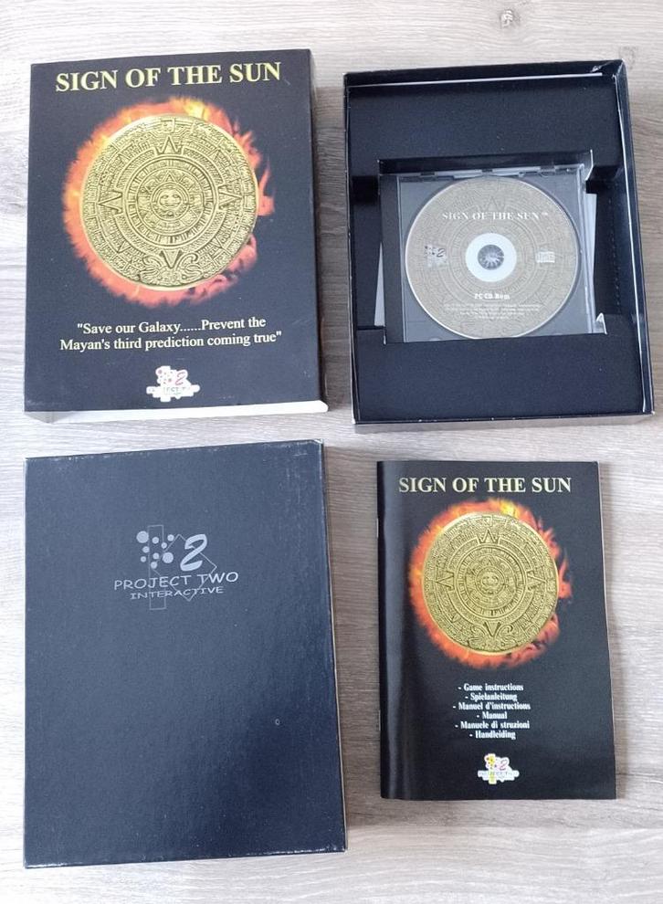 pc sign of the sun 1997 big box bigbox cd, Spelcomputers en Games, Games | Pc, Gebruikt, 1 speler, Vanaf 12 jaar, Ophalen of Verzenden