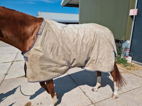 Bucas Power Turnout light, Extra en hals 6'6/195 en L, Dieren en Toebehoren, Paarden en Pony's | Dekens en Dekjes, Zo goed als nieuw