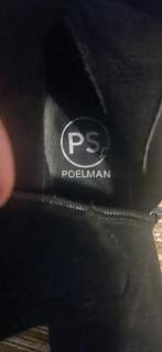 Laarzen, Hoge laarzen, Ps Poelman, Zwart, Ophalen of Verzenden