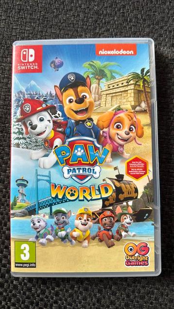Nintendo switch - Paw patrol world beschikbaar voor biedingen