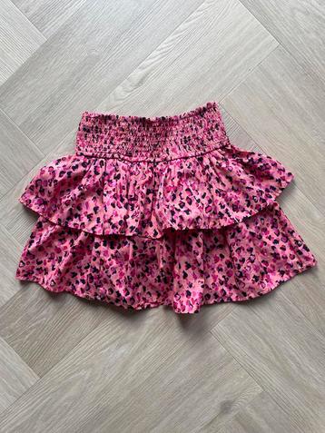 Roze rokje met print, maat M beschikbaar voor biedingen