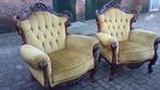 Barok FAUTEUILS, Stof, Ophalen