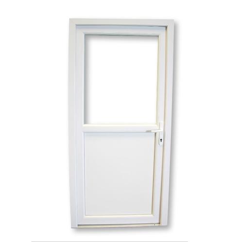 Kunststof buitendeur b90 x h204 cm, Doe-het-zelf en Verbouw, Deuren en Horren, Nieuw, Buitendeur, 200 tot 215 cm, 80 tot 100 cm