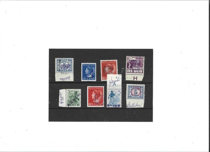 zegels Bangka/Billiton Japanse bezetting, Postzegels en Munten, Postzegels | Nederlands-Indië en Nieuw-Guinea, Gestempeld, Nederlands-Indië