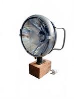 Steampunk Lamp van oude Schijnwerper Up-cycling Securi, Gebruikt, Glas, Ophalen of Verzenden, Oudheid maakt het