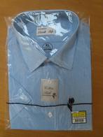 OVERHEMD met korte mouw, Blauw/wit, maat XL (43/ 44) NIEUW, Blauw, Zwarte Tulp, Nieuw, Ophalen of Verzenden