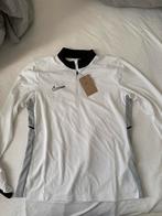 Nike Academy white training jacket size M, Ophalen of Verzenden, Zo goed als nieuw, Wit