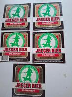 Etiketten Jaeger bier, Ophalen of Verzenden, Zo goed als nieuw, Overige typen, Overige merken
