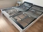 Auping auronde 180 /210 elektisch verstelbare bedbodems, Ophalen, Gebruikt, 210 cm, Tweepersoons
