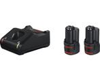Bosch Starter-Set GAL 12V-40 + 2 x GBA 12V 2.0 Ah, Ophalen, Nieuw