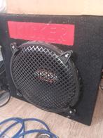 Kicker Subwoofer 40x40 + Ground Zero Versterker, Auto diversen, Ophalen of Verzenden, Gebruikt