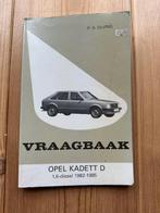 Instructieboekje Opel Kadett D 1982-1985, Ophalen