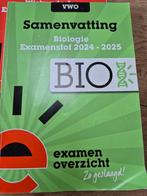 Samenvatting Biologie VWO Examenstof 2024-2025, Ophalen of Verzenden, Beta, Zo goed als nieuw, Onbekend