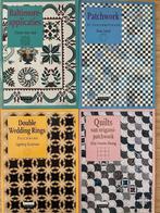 4 mooie patchwork en quilt boeken, Ophalen of Verzenden, Gelezen, Borduren en Naaien
