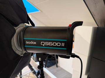 2 stuks Godox QS600II ! flits set inclusief Softboxen beschikbaar voor biedingen