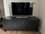 Ikea BESTA TV meubel zwart bruin, Ophalen, 100 tot 150 cm, Zo goed als nieuw, Minder dan 100 cm