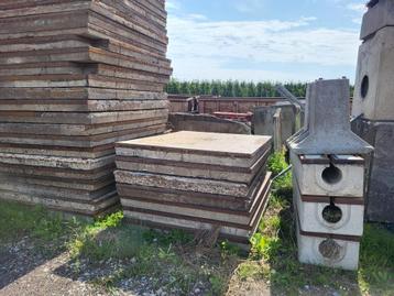 Diverse gebruikte en b-keus betonplaten beschikbaar voor biedingen