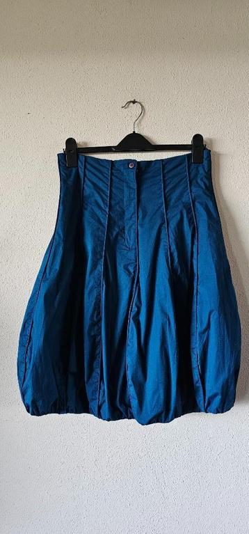 blauw blauw balloon rok van Cora kemperman maat L (3725) beschikbaar voor biedingen