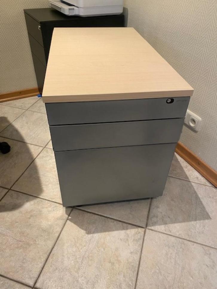 Ahrend Lade blok 3 lades afm. 76.5 x 58x 42.7, Huis en Inrichting, Kasten | Ladekasten, Gebruikt, Minder dan 100 cm, 50 tot 100 cm