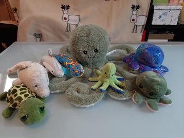 Zeedieren knuffels beschikbaar voor biedingen