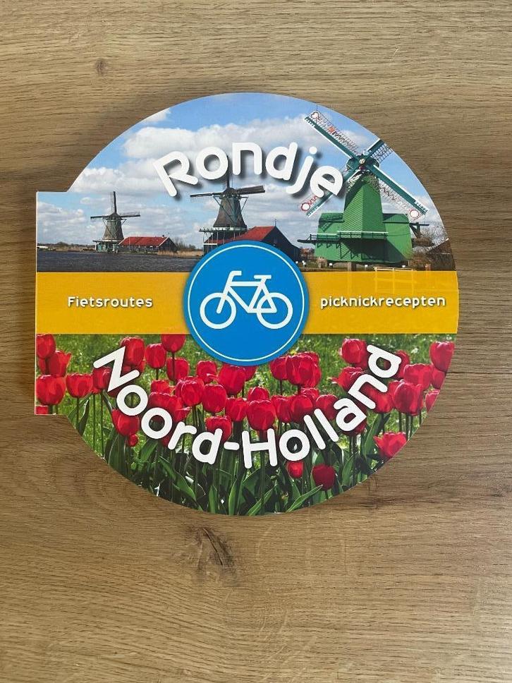 Rondje Noord-Holland – Fietsgids met routes, Boeken, Reisgidsen, Zo goed als nieuw, Fiets- of Wandelgids, Benelux, Overige merken
