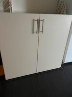 Te koop witte kast, Huis en Inrichting, Kasten | Roldeurkasten en Archiefkasten, Ophalen, Overige materialen, Gebruikt, 100 tot 150 cm