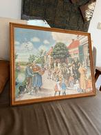 Vertelselplaat, Antiek en Kunst, Antiek | Schoolplaten, Ophalen of Verzenden, Overige thema's