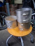 Rvs klembussen voor kachelpijp 2x 18cm en 1x20cm en13cm hoog, Huis en Inrichting, Kachels, Ophalen of Verzenden, Hout, Overige soorten