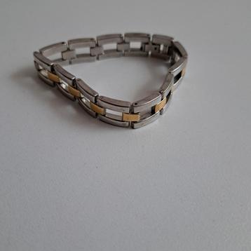 (i) Tweekleurige armband staal beschikbaar voor biedingen