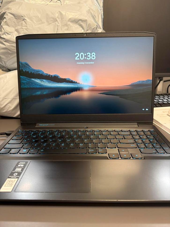 Lenovo Ideapad 3 Gaming - Intel i7, Computers en Software, Windows Laptops, Gebruikt, 15 inch, SSD, 3 tot 4 Ghz, 8 GB, Qwerty
