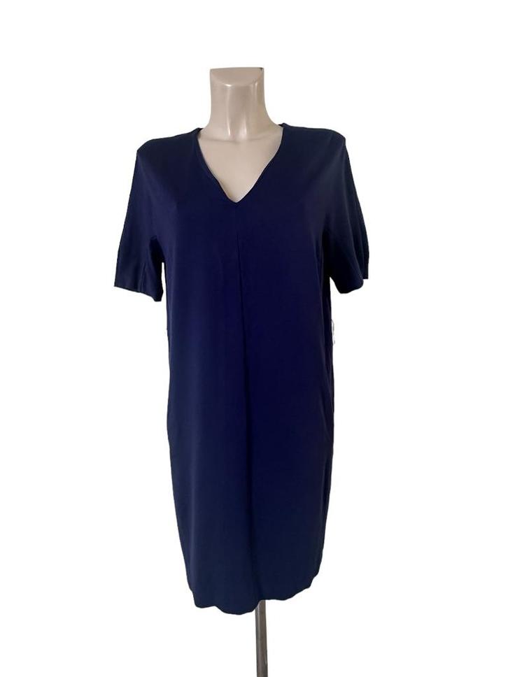 Studio Anneloes jurk XL, Kleding | Dames, Jurken, Zo goed als nieuw, Maat 46/48 (XL) of groter, Blauw, Onder de knie, Ophalen of Verzenden