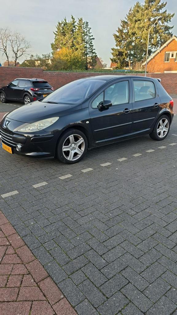 Peugeot 307 2.0 16V 5DR 2005 Zwart, Auto's, Peugeot, Particulier, ABS, Airbags, Airconditioning, Boordcomputer, Centrale vergrendeling
