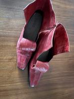 JanJansen enkellaarsjes, Kleding | Dames, Ophalen of Verzenden, Zo goed als nieuw, Rood