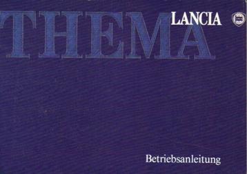 Lancia Thema handleiding okt 1988 (A1043) beschikbaar voor biedingen