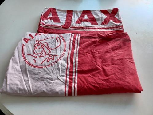 ajax  1 persoons dekbedovertrek en kussensloop, Huis en Inrichting, Slaapkamer | Beddengoed, Gebruikt, Dekbedovertrek, Eenpersoons