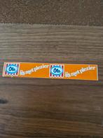 21 64 Vintage Ola ijs met plezier sticker, Verzamelen, Ophalen of Verzenden, Gebruikt